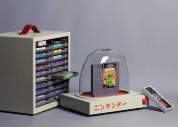設計師Hultén打造出 任天堂聖壇 讓遊戲機懷舊不失時尚感