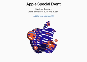 Apple iPad Pro / Mac 發表會將於 10 月 30 日舉行