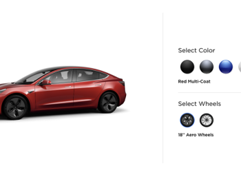 Tesla Model 3 新增中距版本 ，訂價約 139W 台幣享 418km 續航與破兩百極速