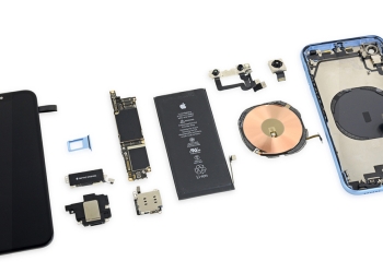 Apple iPhone XR 被 iFixit 拆解 ，維修難度： 6分
