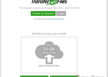 TransferBIGFiles 免費線上分享檔案服務 5 天後自動刪除，無需申請會員即可使用， - 電腦王阿達