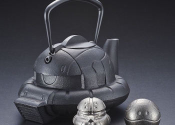 薩克的頭可不只是拿來看的！ 南部鐵器打造《機動戰士鋼彈》薩克鐵壺等系列周邊