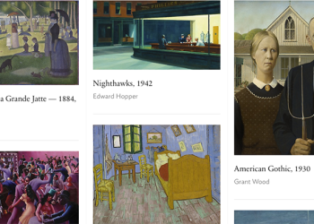 芝加哥藝術博物館新網頁 ，讓你身在海外也能「超近距離」觀賞藝術品