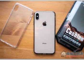JTLegend iPhone Xs Max Hybrid Cushion Basic 雙料減震保護殼開箱、推薦 透明殼也有高防護、裸機愛好者首選！ - 電腦王阿達