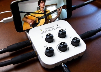 個人用混音器 Roland GO：Mixer Pro ，最多可連接 9 個音源輸入