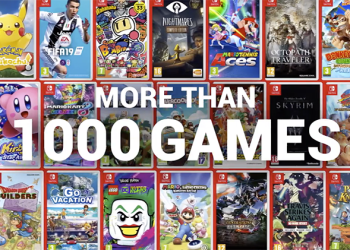 Nintendo Switch 遊戲少 ？任天堂：「早就破 1,000 款遊戲了啦！」