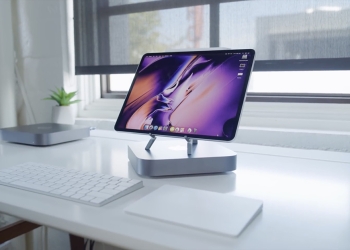 讓 iPad Pro 拿來當 Mac mini 外接螢幕，意外看起來不錯！