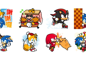 LINE 免費貼圖 音速小子「索尼克」 ，只要完成遊戲任務即可獲得！（12/3起開放貼圖下載）