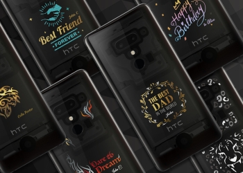 HTC U12+ 訂製版 客製化服務推出 ， HTC U12+ 圖案自己設計！