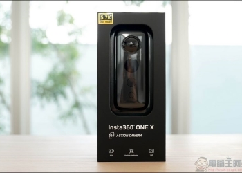 INSTA360 ONE X 開箱 、評測 搭載FlowState 防抖技術、畫質更好的360全景相機 - 電腦王阿達
