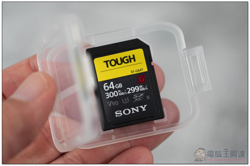 記憶卡界的極速神坦， Sony SF-G TOUGH 開箱 報告（評價 / 評測 / 動手玩） - 電腦王阿達
