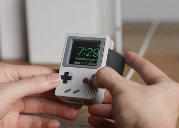 Game Boy造型 Apple Watch 充電座 趕搭主機懷舊風