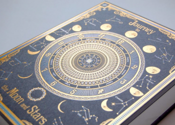 2公斤重箔押加工魔法書  「 魔導書 月讀時計 」數量限定販售