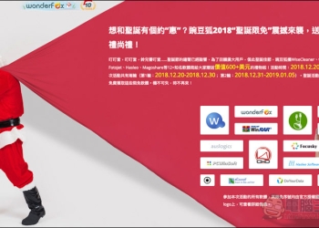WonderFox 2018 聖誕限免 下載活動開跑！價值 600 美元、12+ 超實用軟體，還有 WinRAR 解壓縮軟體 - 電腦王阿達