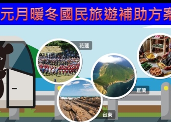 2019年元月暖冬國民旅遊補助方案懶人包
