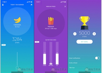 Movesum 把食物跟計步結合 你今天所走的總步數，等於消耗掉多少份薯條？洋芋片？ - 電腦王阿達