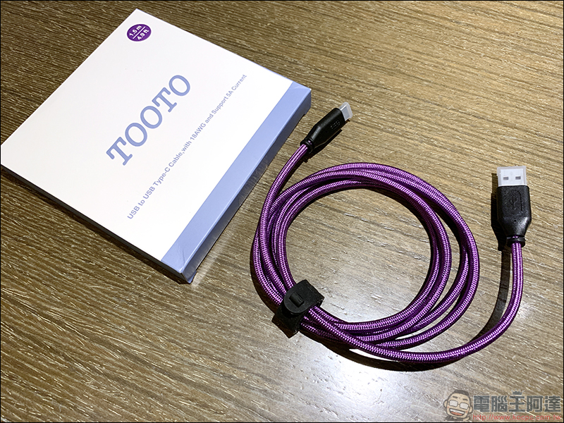 TOOTO 開箱 、評測 ：PD1 快充充電器、USB-C to C PD5A 充電線、USB-C to A 充電線(支援華為40W快充) - 電腦王阿達