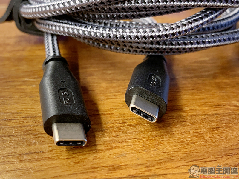TOOTO 開箱 、評測 ：PD1 快充充電器、USB-C to C PD5A 充電線、USB-C to A 充電線(支援華為40W快充) - 電腦王阿達
