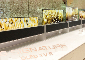 [CES 2019] LG SIGNATURE OLED TV R 世界上第一台可捲曲 OLED 電視推出，今年下半年將開賣