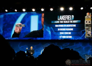 INTEL 發表首款採用 Foveros 3D 封裝技術的 Lakefield 全新平台 - 電腦王阿達