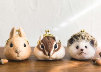 讓你忍住不想打開的動物大頭零錢包，日本流行買羊毛氈套件親手做錢包