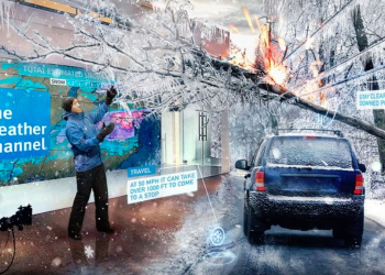 AR在現實生活的應用，天氣預報是好點子