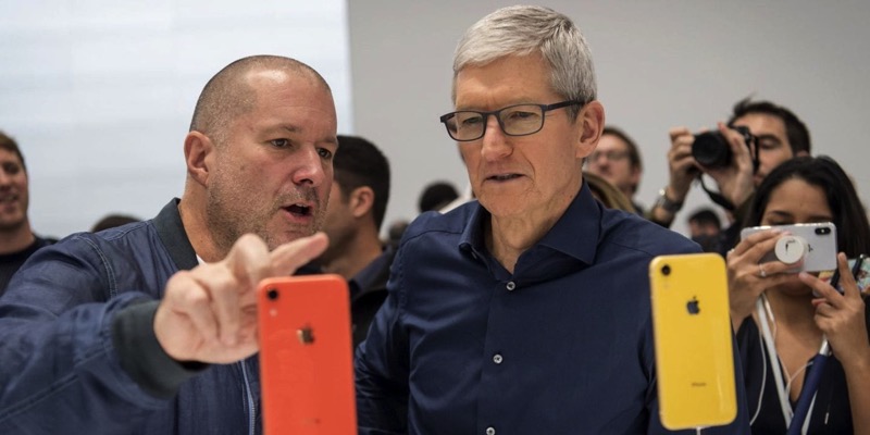 IPhone XR Tim Cook Jony Ive1