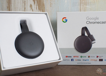 新一代 Chromecast 開箱、安裝、設定 ， 不智慧的電視也可以看 Netflix 與 YouTube