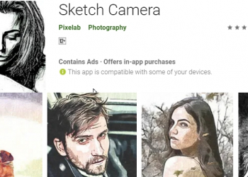 讓 Sketch Camera App 輕鬆將你的照片變素描風格