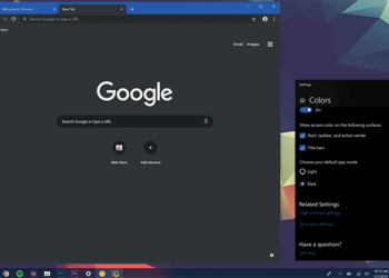 暗黑模式降臨 Chrome 瀏覽器 Windows 與 macOS 測試版