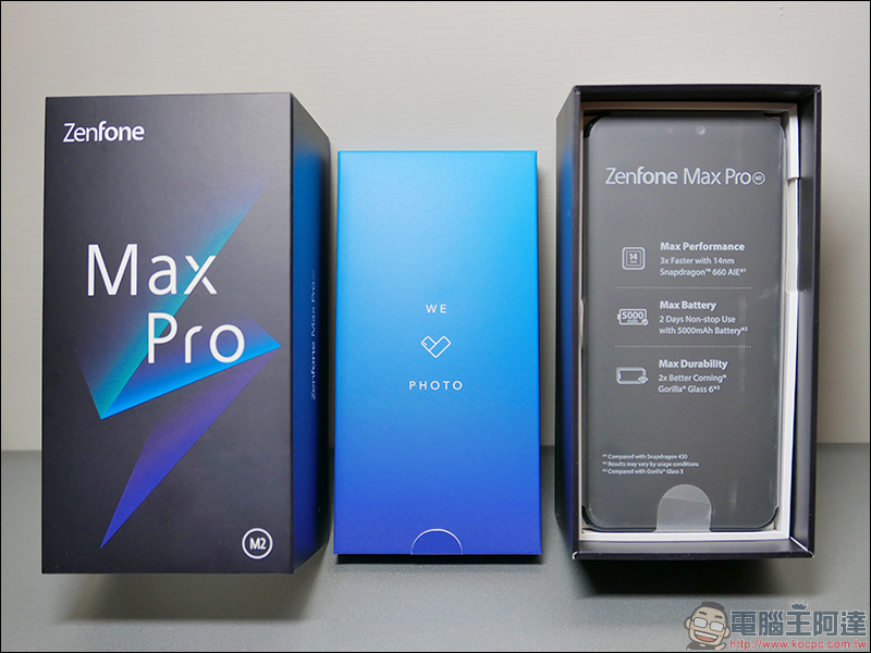ASUS ZenFone Max Pro (M2) 開箱、實測、評價 ， 性能電力怪獸質感大升級 - 電腦王阿達