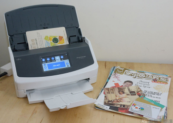自炊神器 Fujitsu ScanSnap iX1500 掃描器 開箱、實測 ，給你每分鐘 60 面的全方位超快感