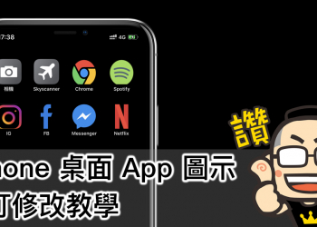 iPhone 桌面 App 圖示 自訂修改教學，喜歡什麼 App 圖案自己設定！