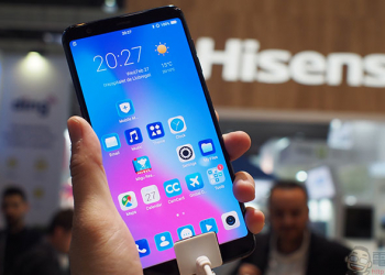 [ MWC2019 ] Hisense A6 雙螢幕手機，一面螢幕一面電子紙