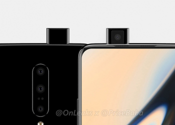 OnePlus 7 渲染圖 曝光：捨棄水滴全螢幕，改採升降式鏡頭設計創造更大螢幕比