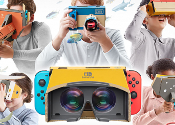 最新 Nintendo Switch 專用 Labo VR 套件發表，預計 4 月 12 日正式發售