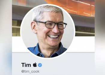 Tim Cook 真的把名字改成「蘋果」了（笑翻）