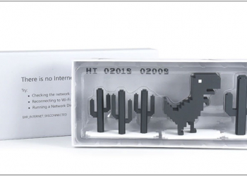 苦中作樂的 Chrome 離線小恐龍《 T-Rex Dino 》 推出實體公仔組合包