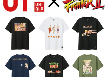 Uniqlo X《快打旋風》合作「 UT 」 展現遊戲經典畫面