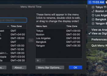 Menu World Time 免費世界時鐘工具 不只時間，還提供小圖示提示早、晚、慢 - 電腦王阿達