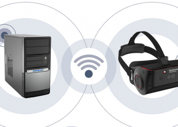 高通展示可無線連接 PC 的獨立無線頭戴裝置 Boundless XR ，HTC VIve 亦將跟進