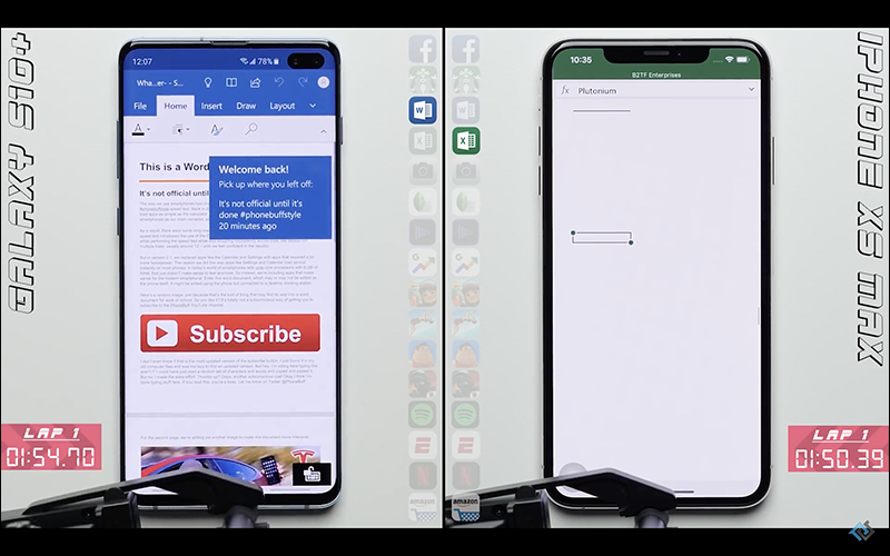 Samsung Galaxy S10+ 、 iPhone XS Max 耐摔測試比拼，究竟誰更耐摔？ - 電腦王阿達
