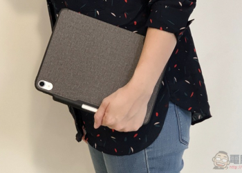有型又可靠！ JTLegend iPad Pro 2018 Amos 相機快取多角度折疊布紋皮套 開箱 / 評測 / 評價 / 心得