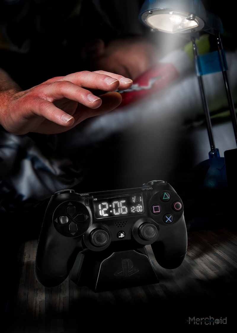PS4 DUALSHOCK4 搖桿鬧鐘 讓搖桿變身生活小物 - 電腦王阿達
