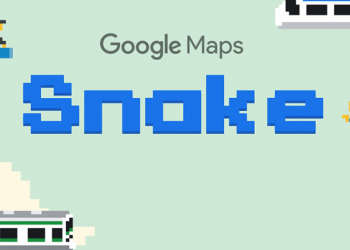 Google Map 應用愚人節期間限定 貪食蛇 遊戲上架