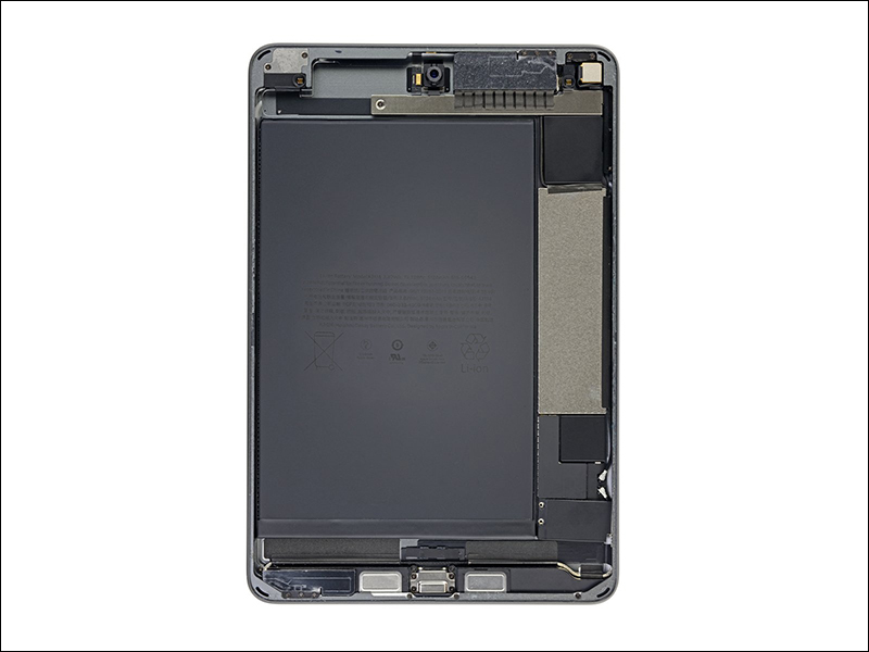 iPad mini 5 也跟著被 iFixit 拆解，獲 2 分可修復等級 - 電腦王阿達