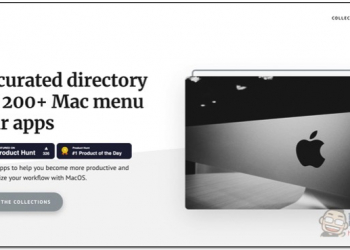 Mac Menu Bar 收集超過 200 個 Menu Bar 實用工具的網站 - 電腦王阿達