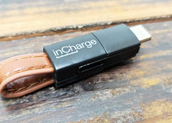 inCharge 傳輸線開箱 世界最小、最輕、最美型、最方便的多合一充電線