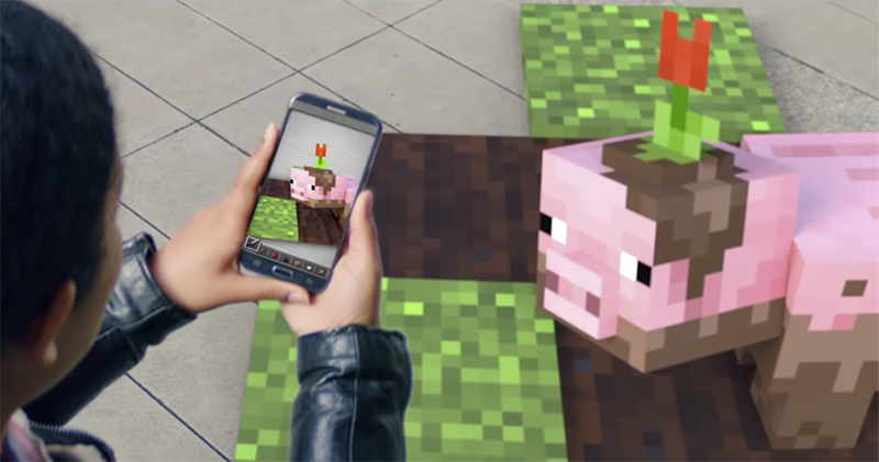 AR 版《當個創世神（Minecraft）》