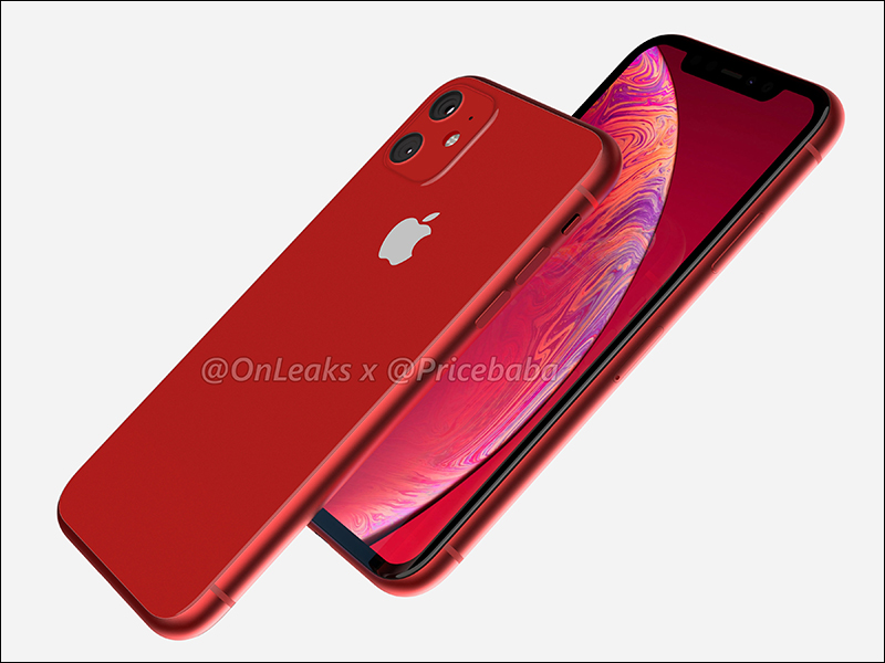 iPhone XR 2019 渲染圖曝光，維持 6.1 吋螢幕、升級雙鏡頭主相機 - 電腦王阿達